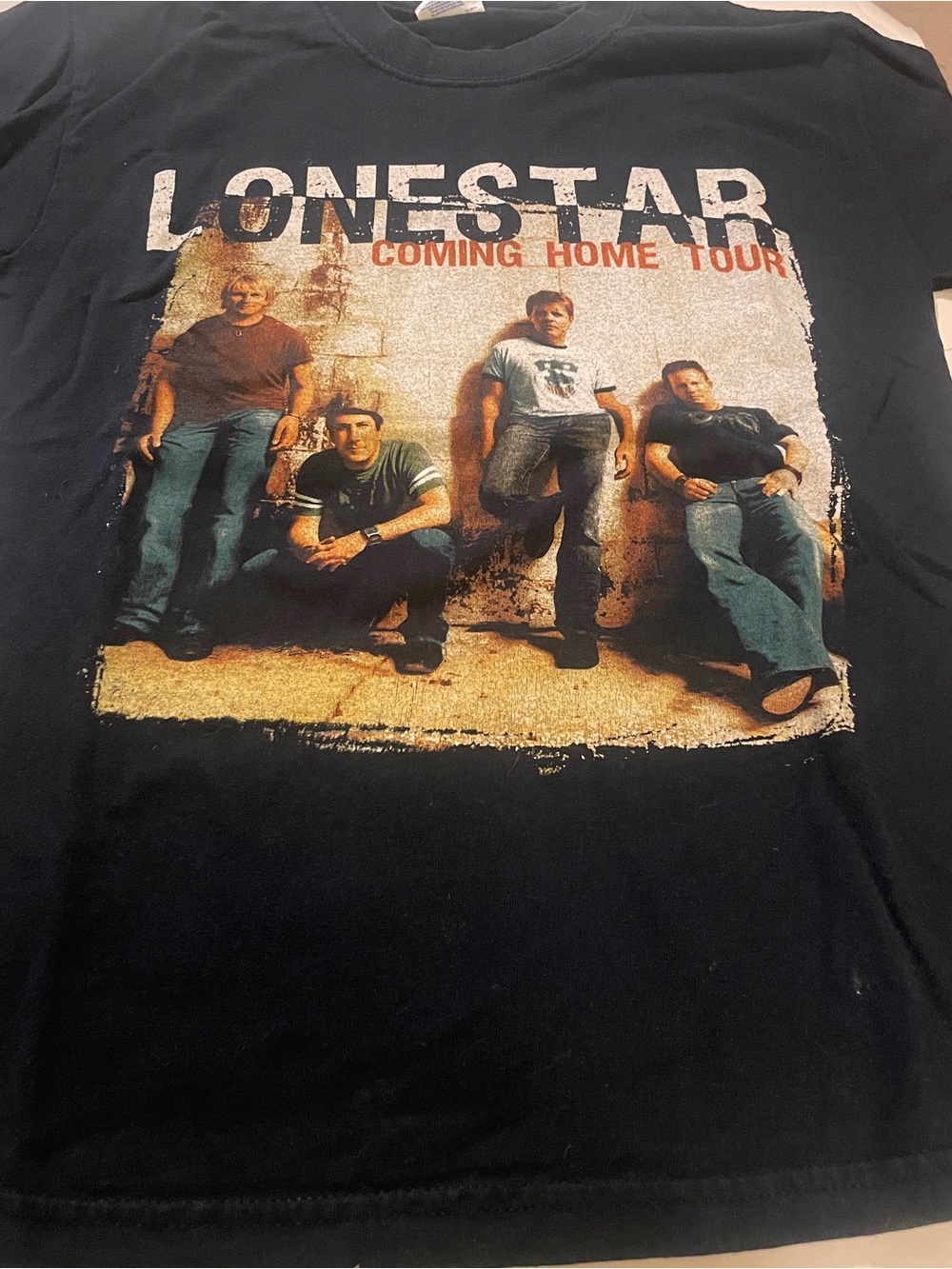 Lonestar "Coming Home Tour" Black Graphic Tee